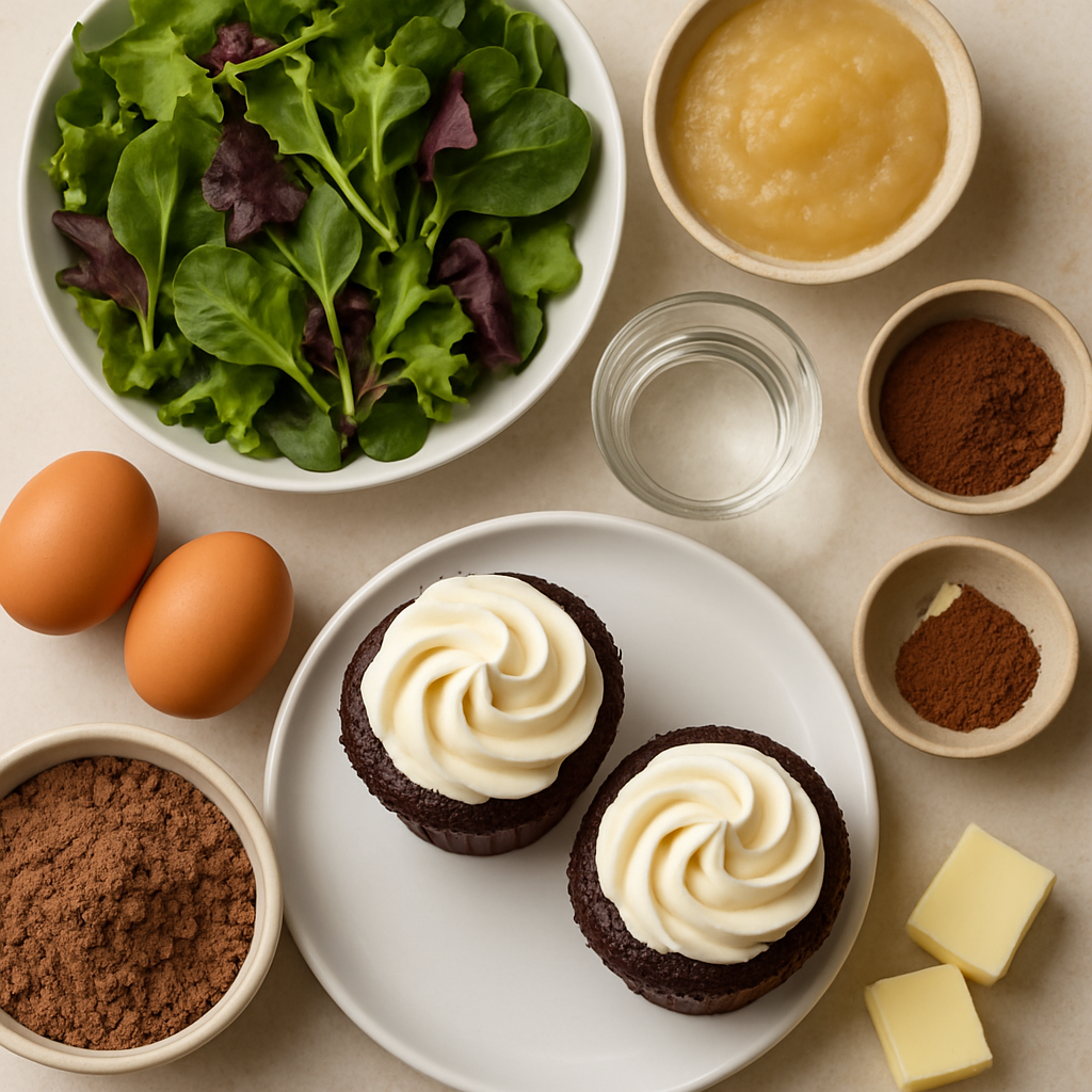 Cupcakes de Chocolate con Sorpresa
