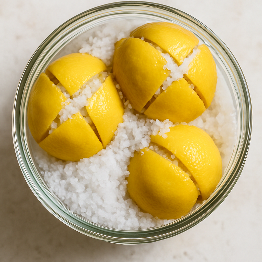 Limones Preservados en Sal