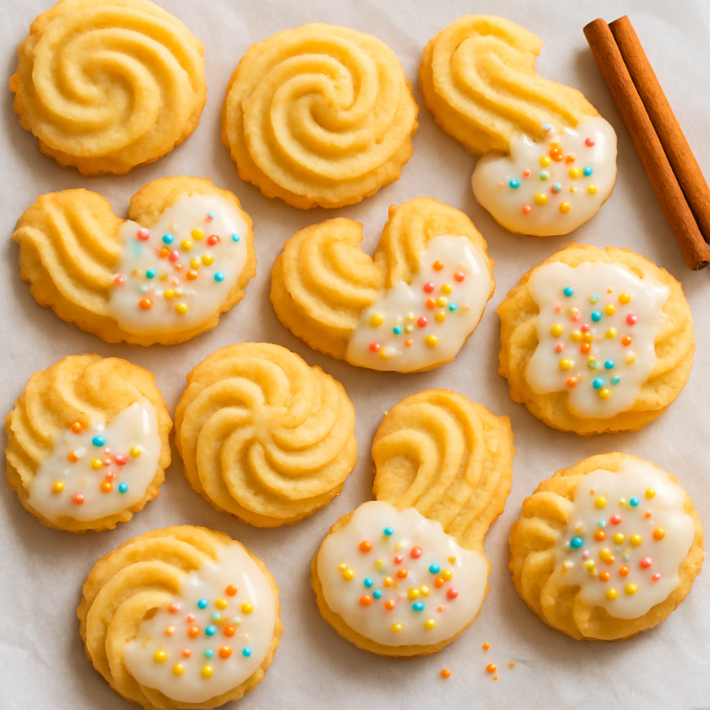 Galletas de Mantequilla y Mandarina