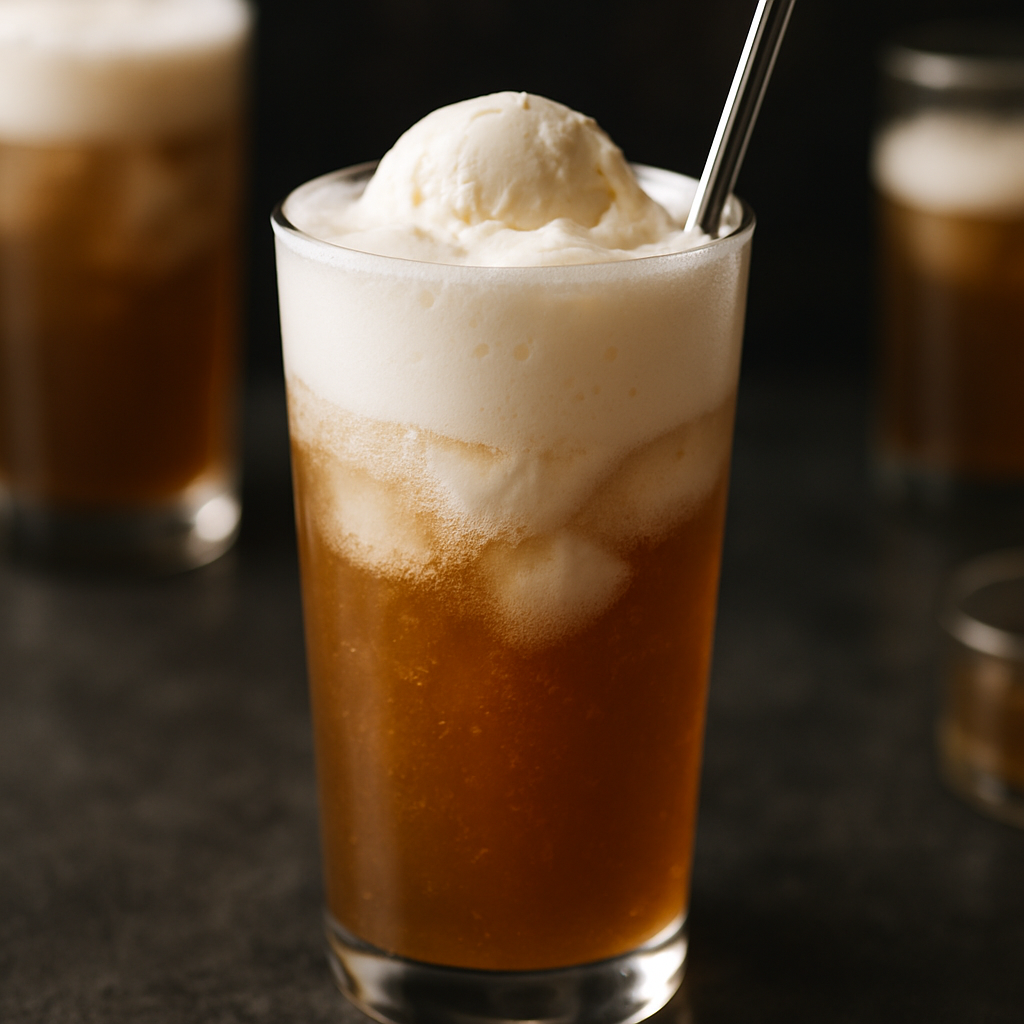 Cream Soda Rum Float