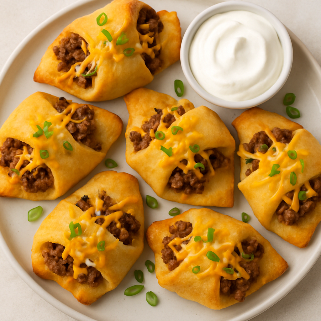 Beef Taco Roll-Ups