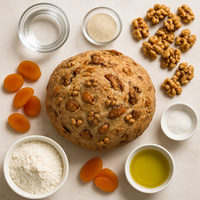 Walnut Apricot Bread