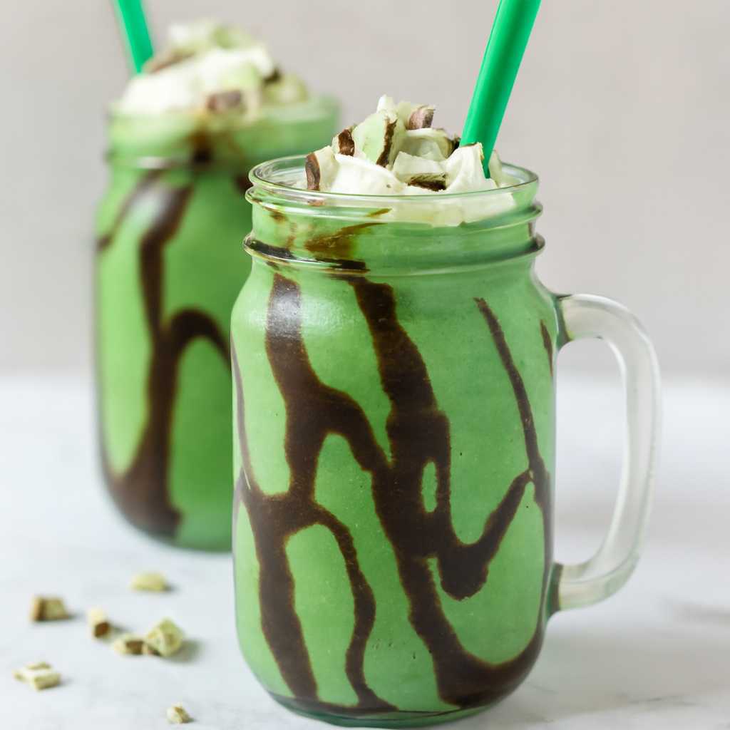 Mocha Mint Milkshake