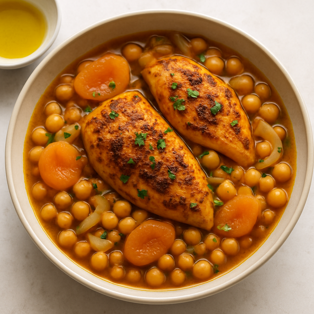 Moroccan-Style Chicken Stew