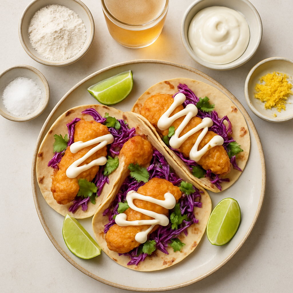 Baja Style Fish Tacos