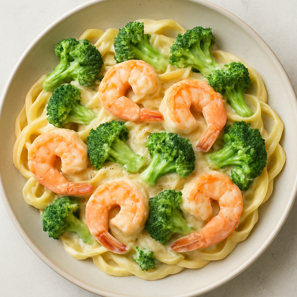 Easy Shrimp Alfredo