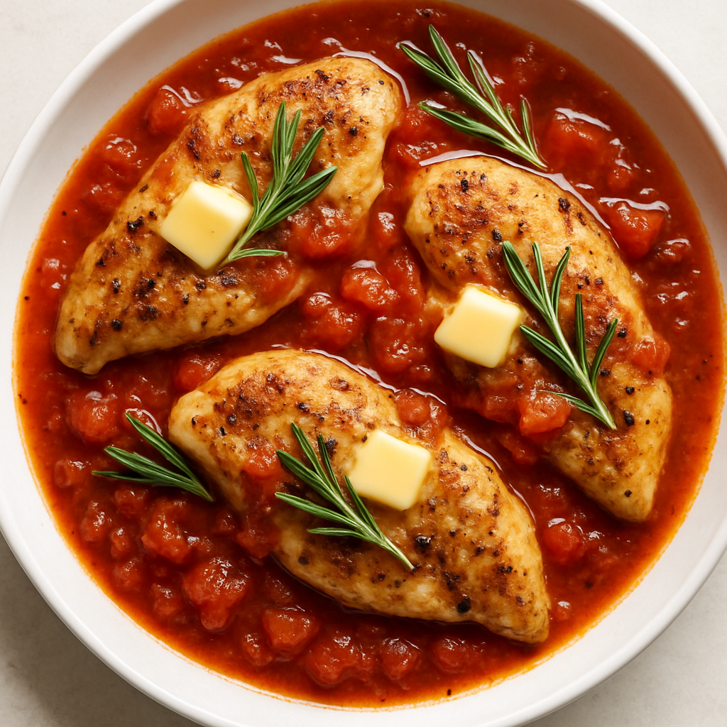 Aretha Franklin's Chicken Italiano