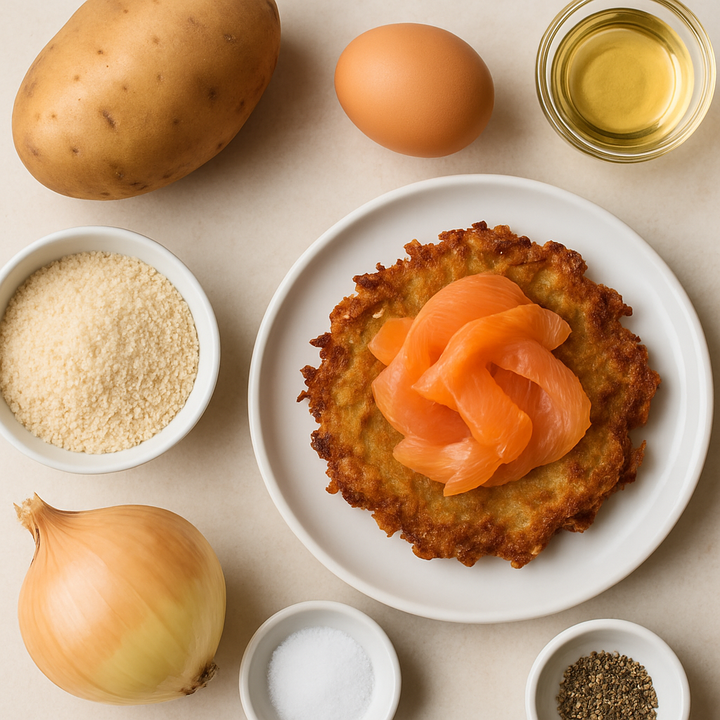 Latkes de Papa Simplificados