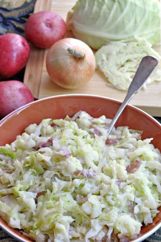 Red Potato and Cabbage (Colcannon)