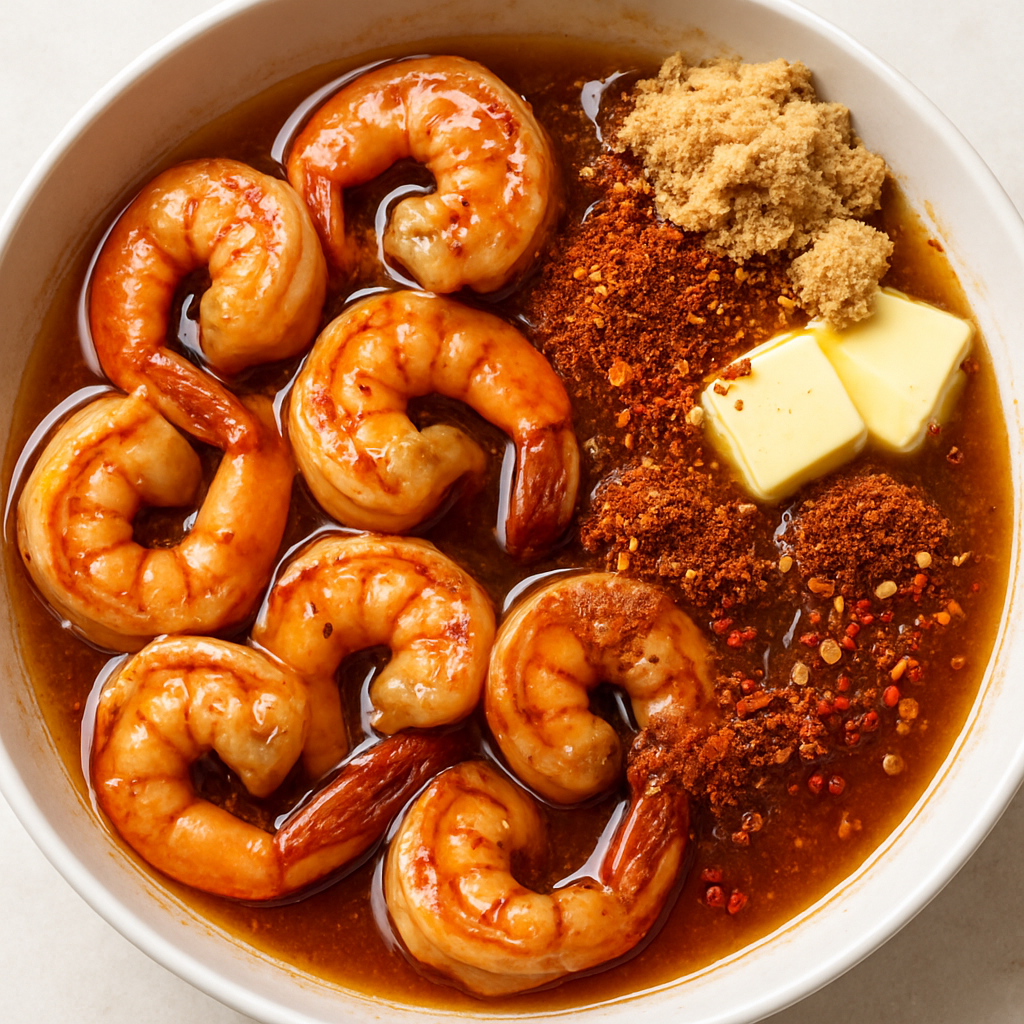 Camarones Dulces y Picantes