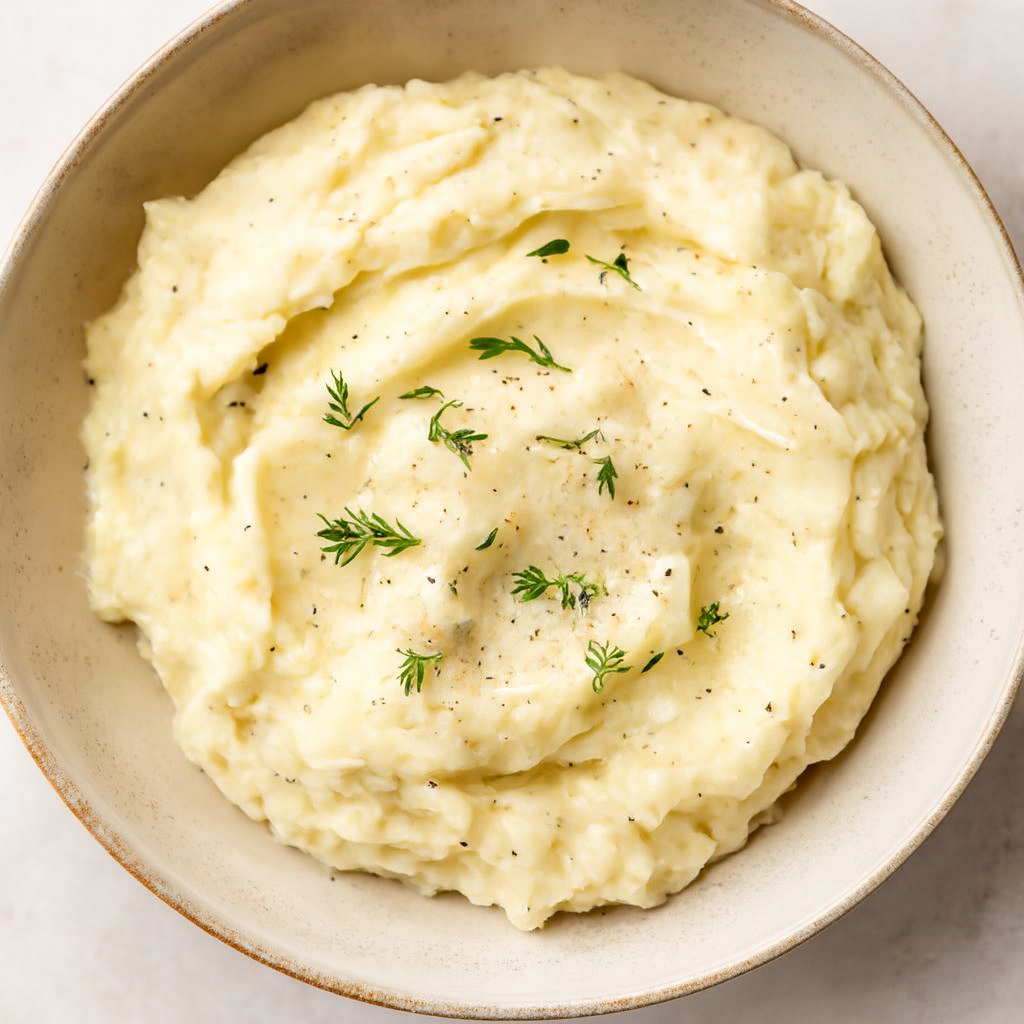 Puré de Papas con Vainilla