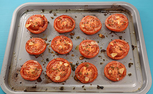 Tomates Asados con Hierbas