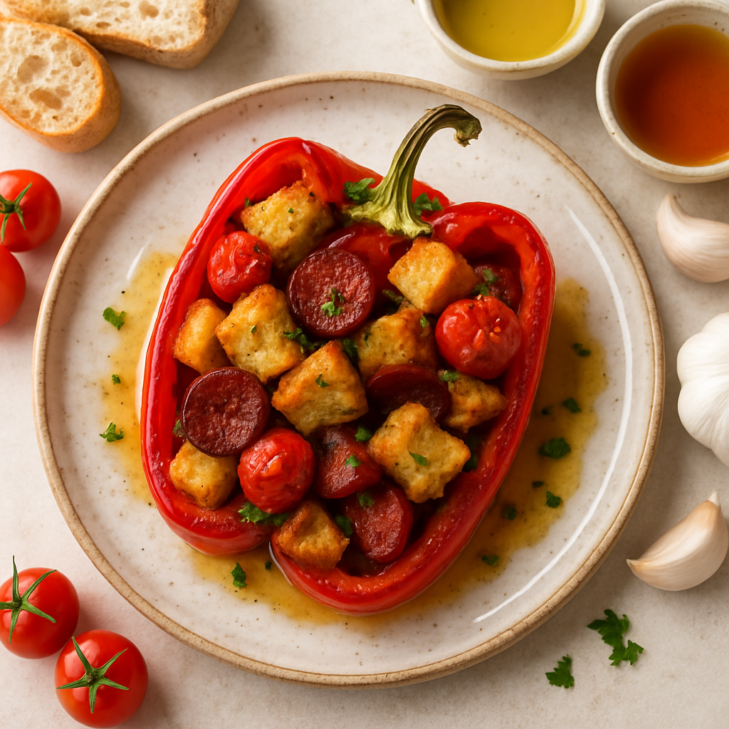 Pimientos Rellenos a la Española