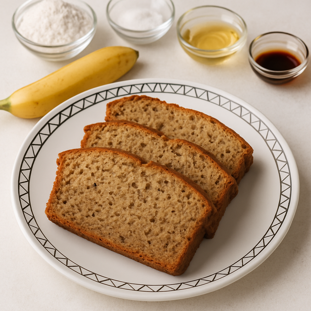 Eggless Banana Bread