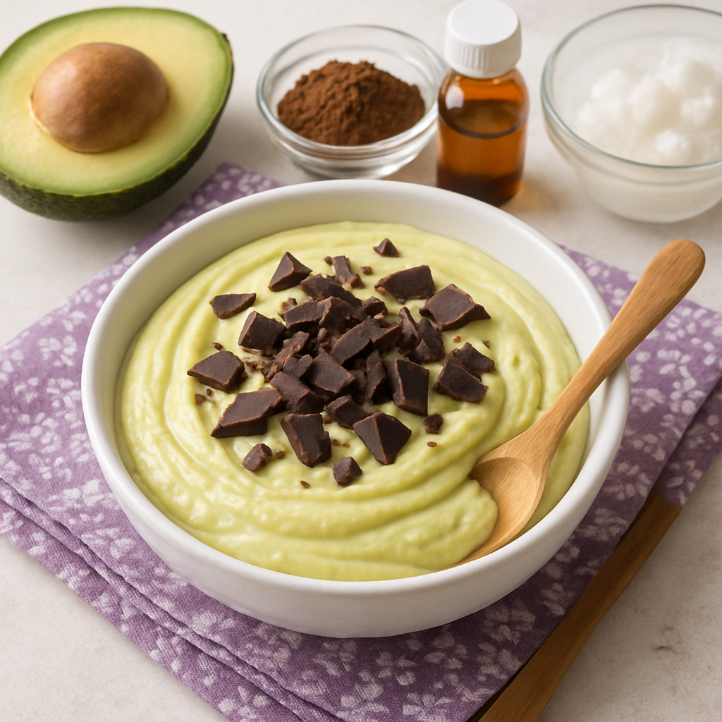 Keto Mint Chip Pudding