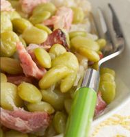 Smoked Ham Hocks with Lima Beans