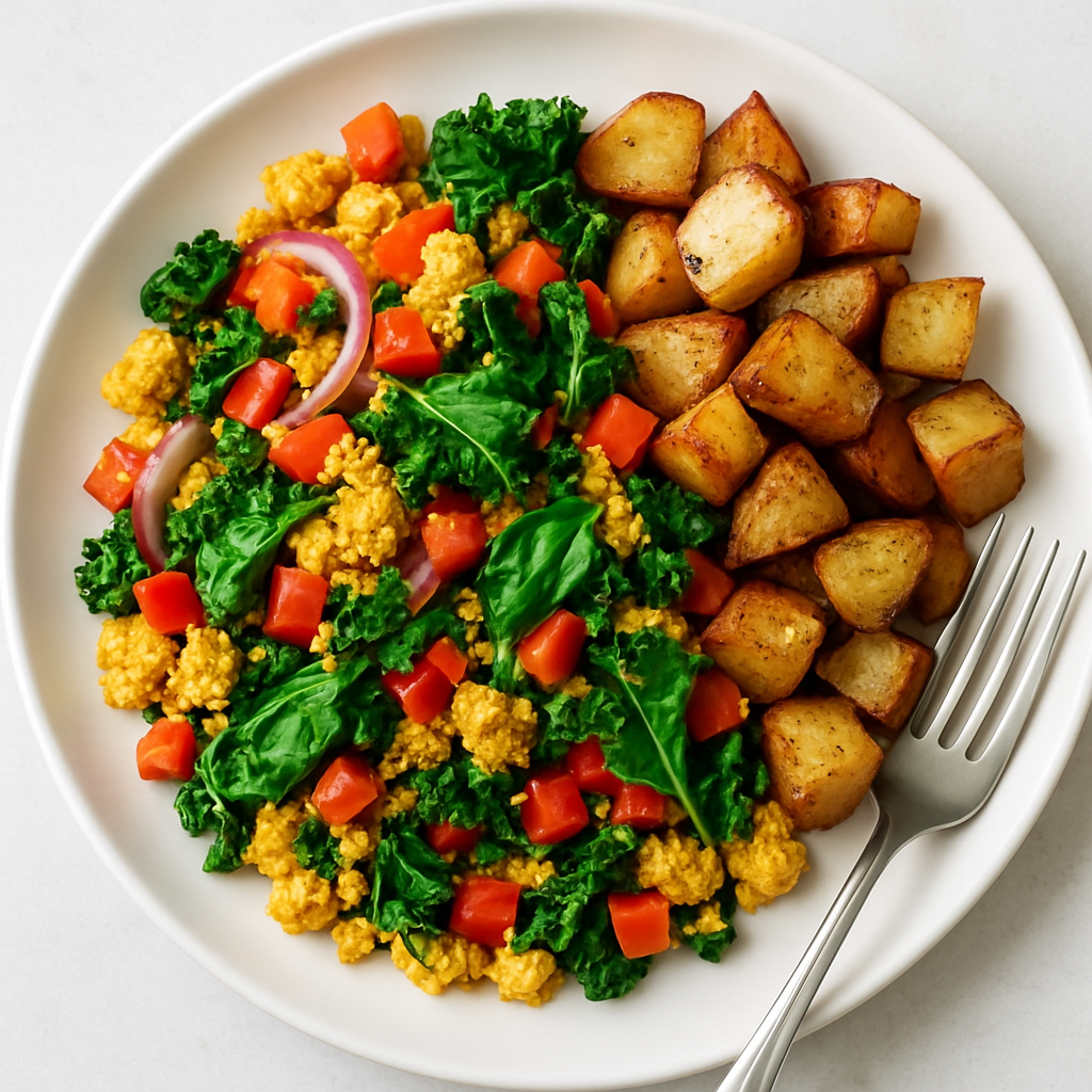 Southwest Tofu Scramble