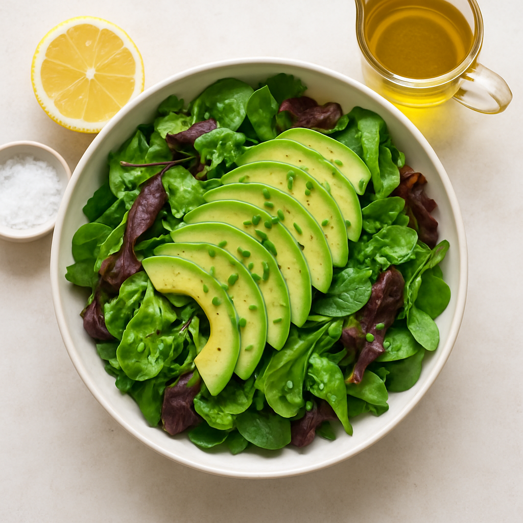 Green Salad with Avocado