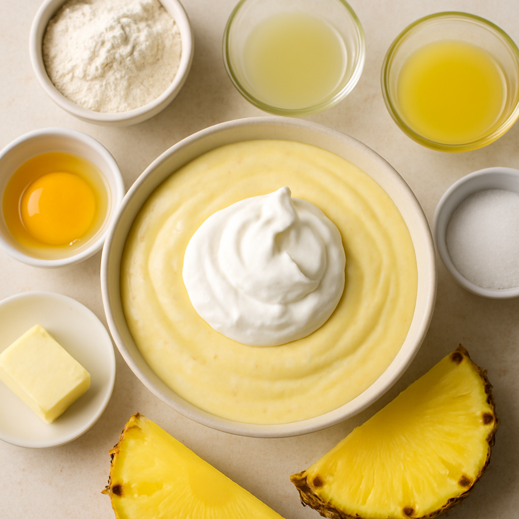 Salsa de Fruta de Piña y Limonada