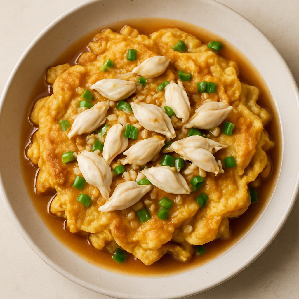 Tortilla de Cangrejo Salteada al Wok