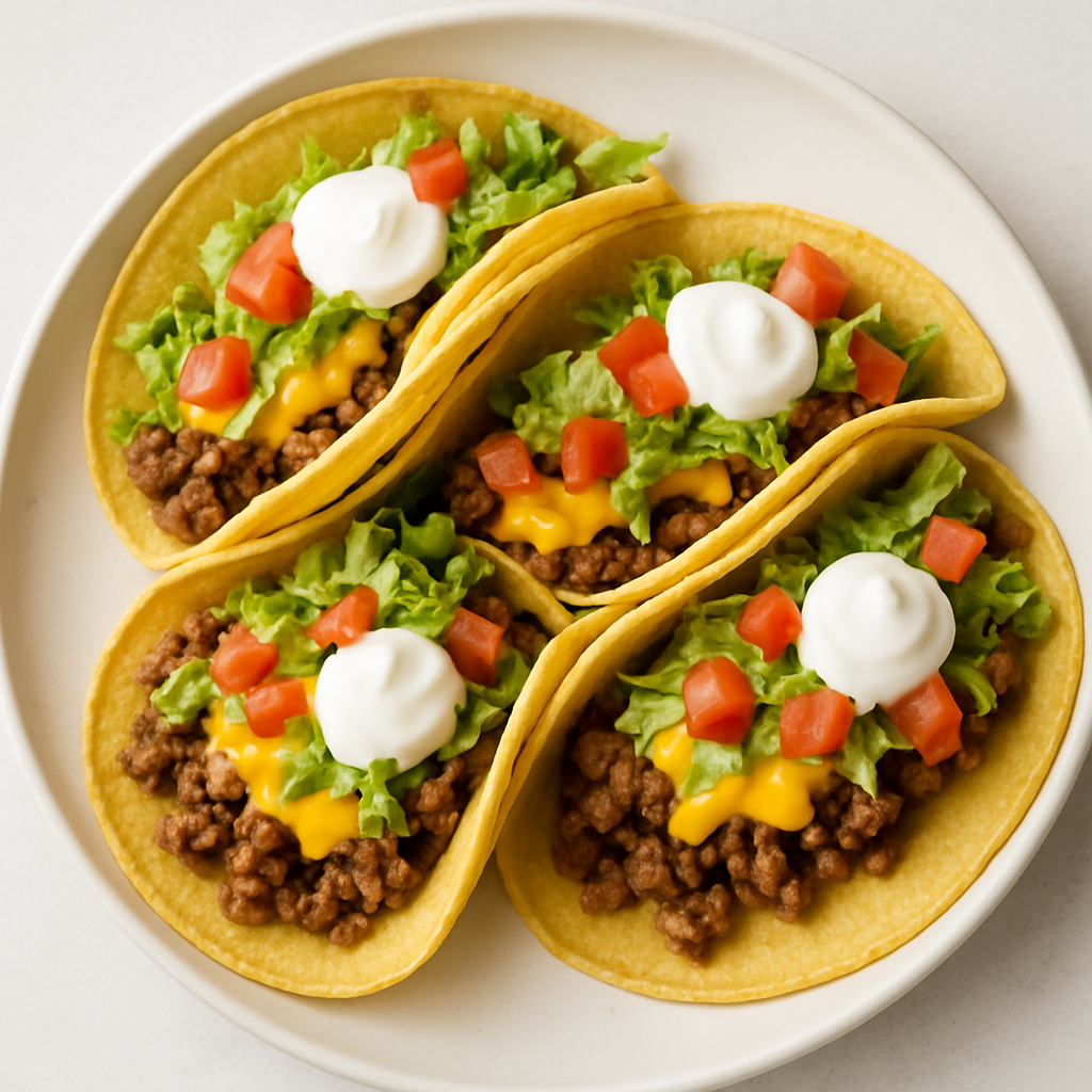 Cheeseburger Tacos