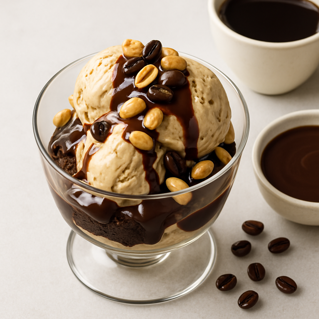 Sundaes de Café Español y Fudge