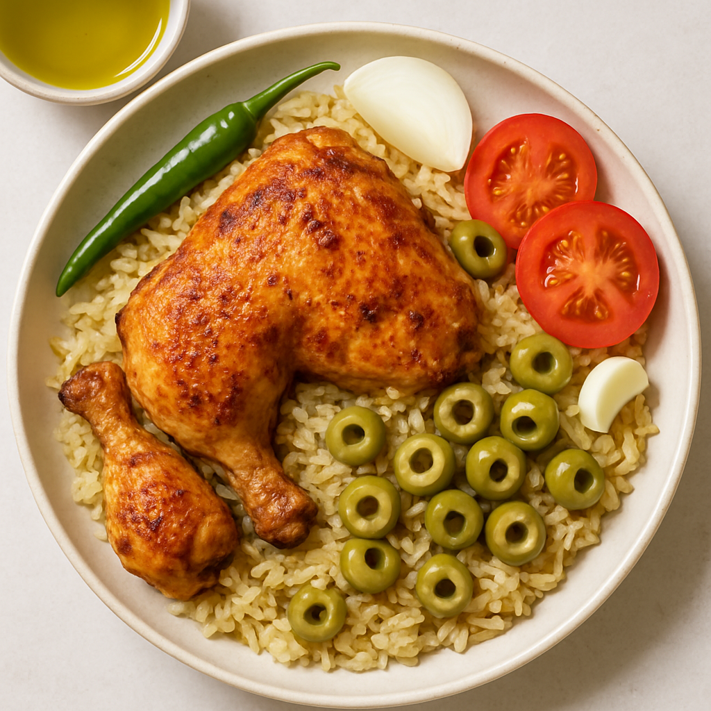 Chicken Zaytoon (Olive) Rice