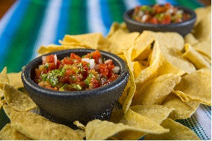Fresh Tomato and Green Chile Salsa