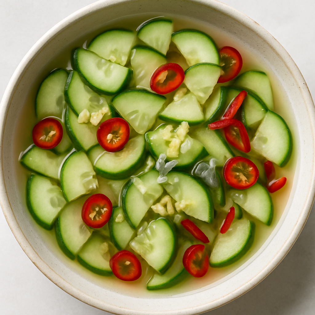 Ensalada Tailandesa de Pepino