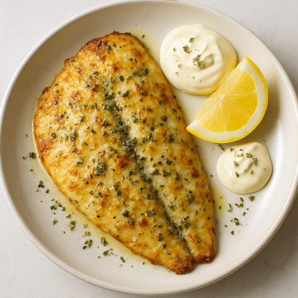 Broiled Tilapia Parmesan