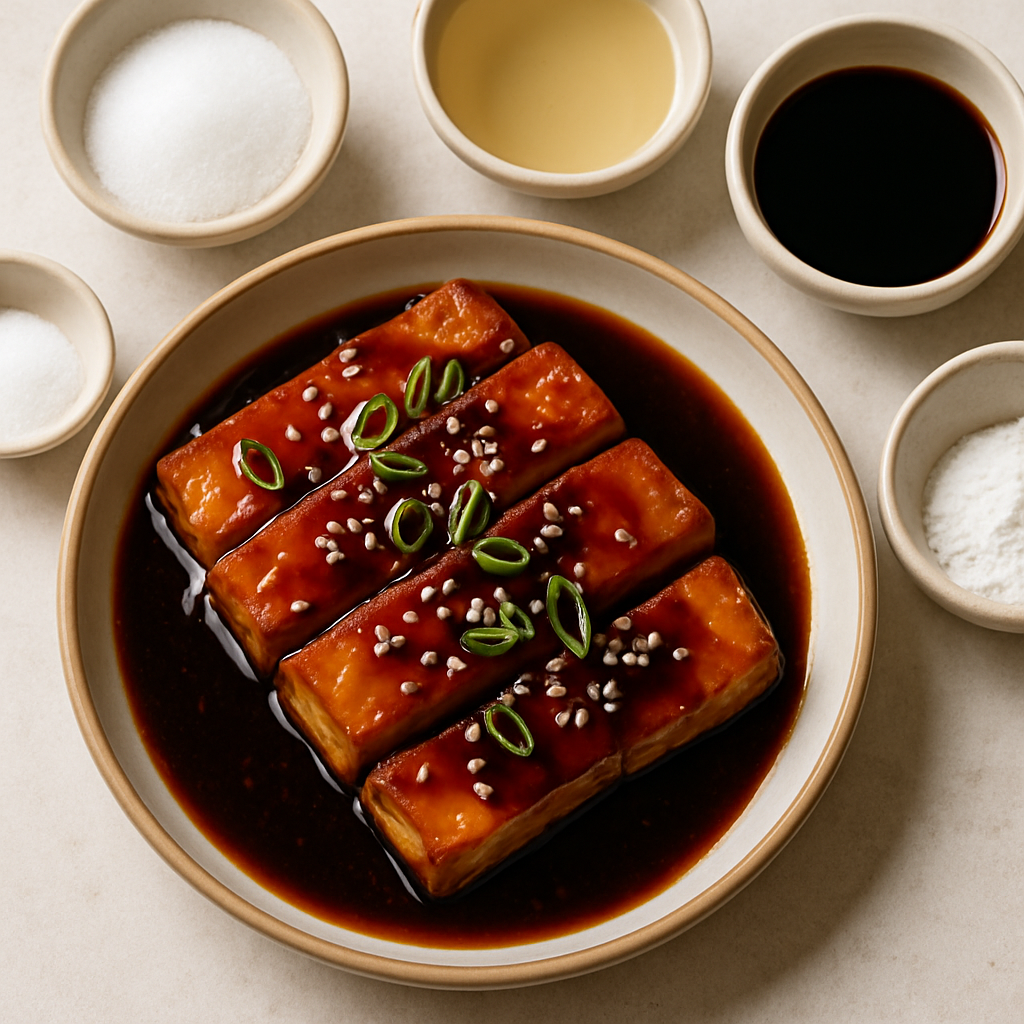 Anguila de Tofu Dulce y Salada