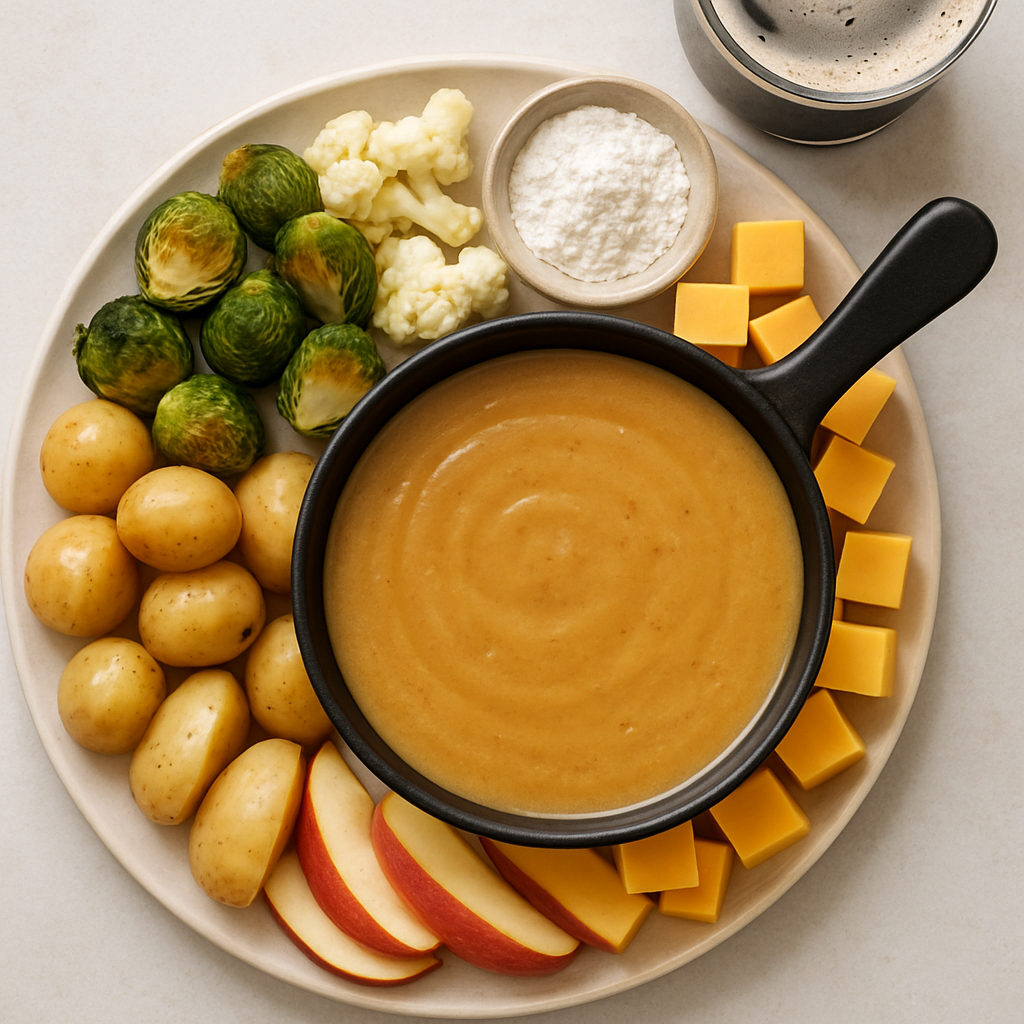 Irish Cheddar and Stout Fondue