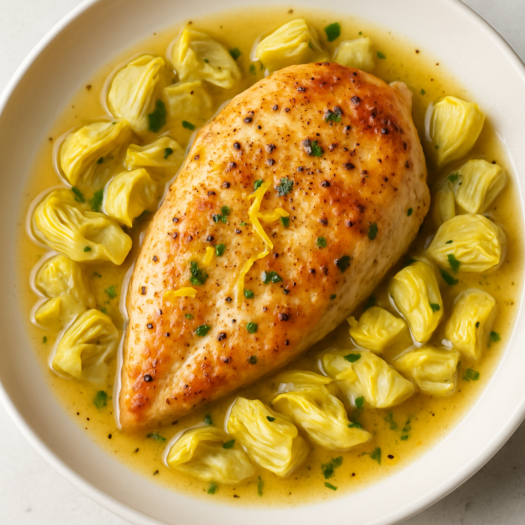 Lemon Artichoke Chicken