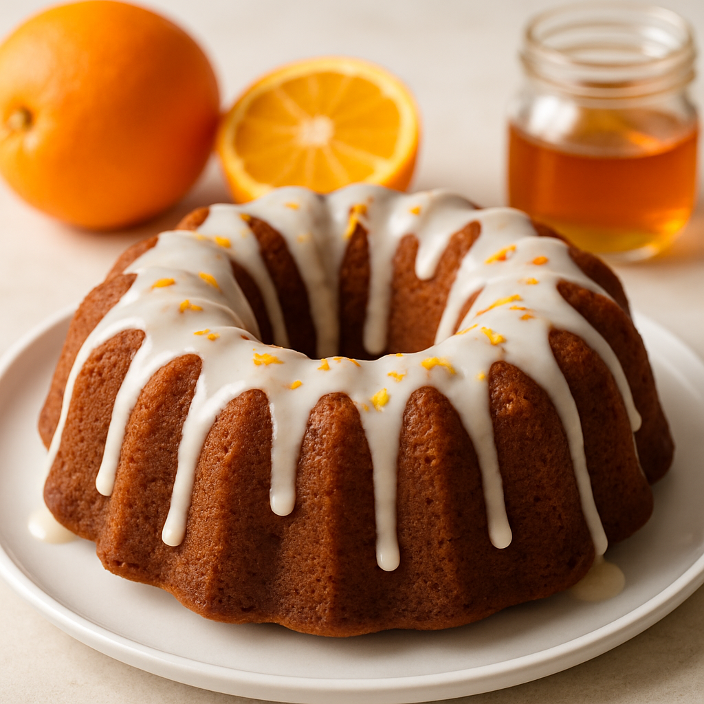 Orange Honey Pound Cake