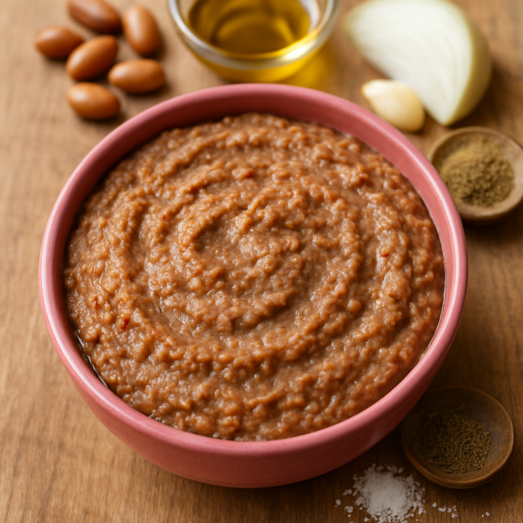 Dip de Frijoles Refritos Ligero en 5 Minutos