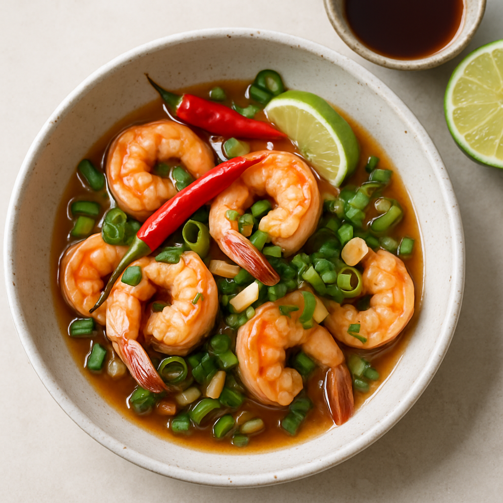 Chile-Lime Shrimp Stir-Fry