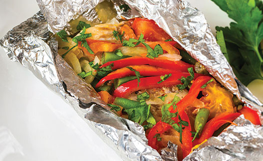 Tasty Fish and Veggie Packets