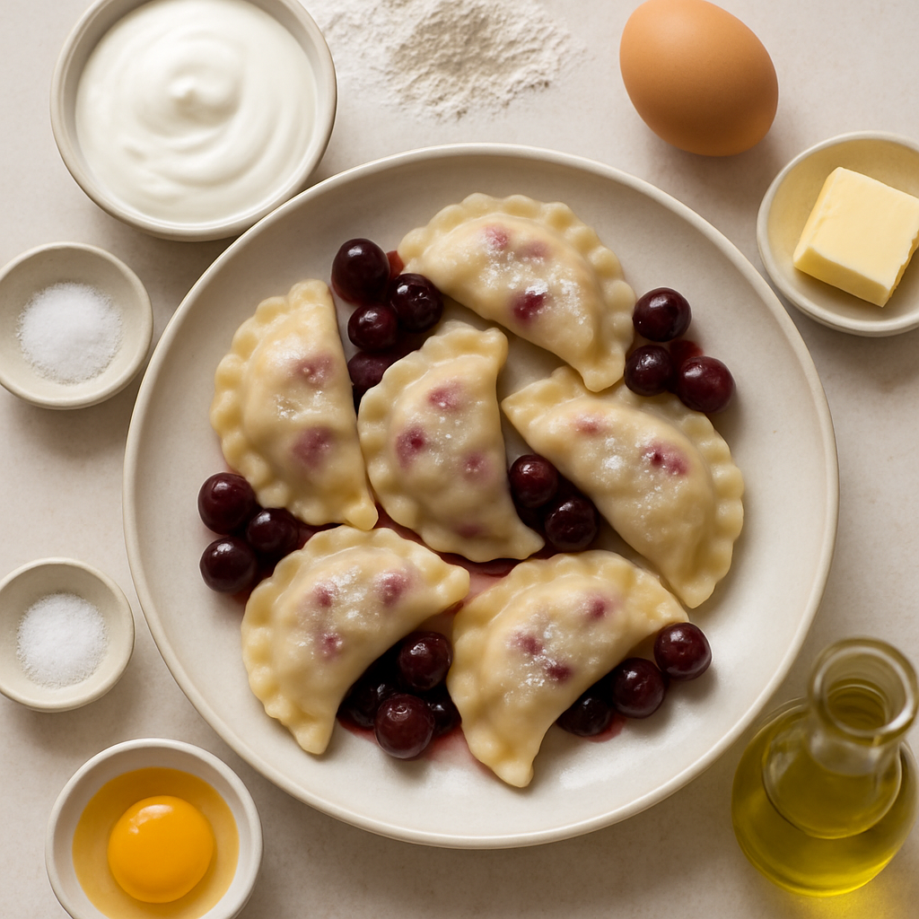 East European Cherry and Wild Berry Perogies