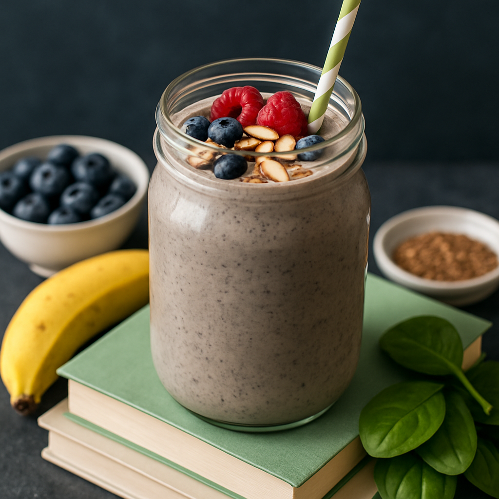 Blueberry Almond Smoothie