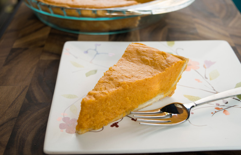 Pastel Simulado de Batata Dulce al Estilo del Sur