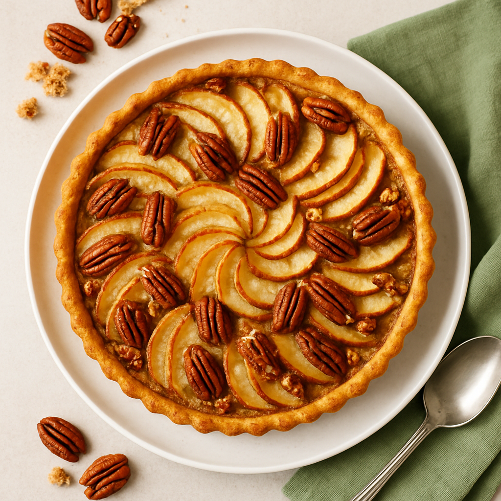 Apple Pecan Tart