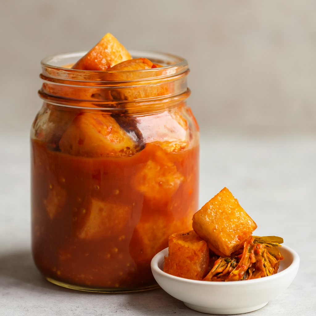 Kimchi de Rábano