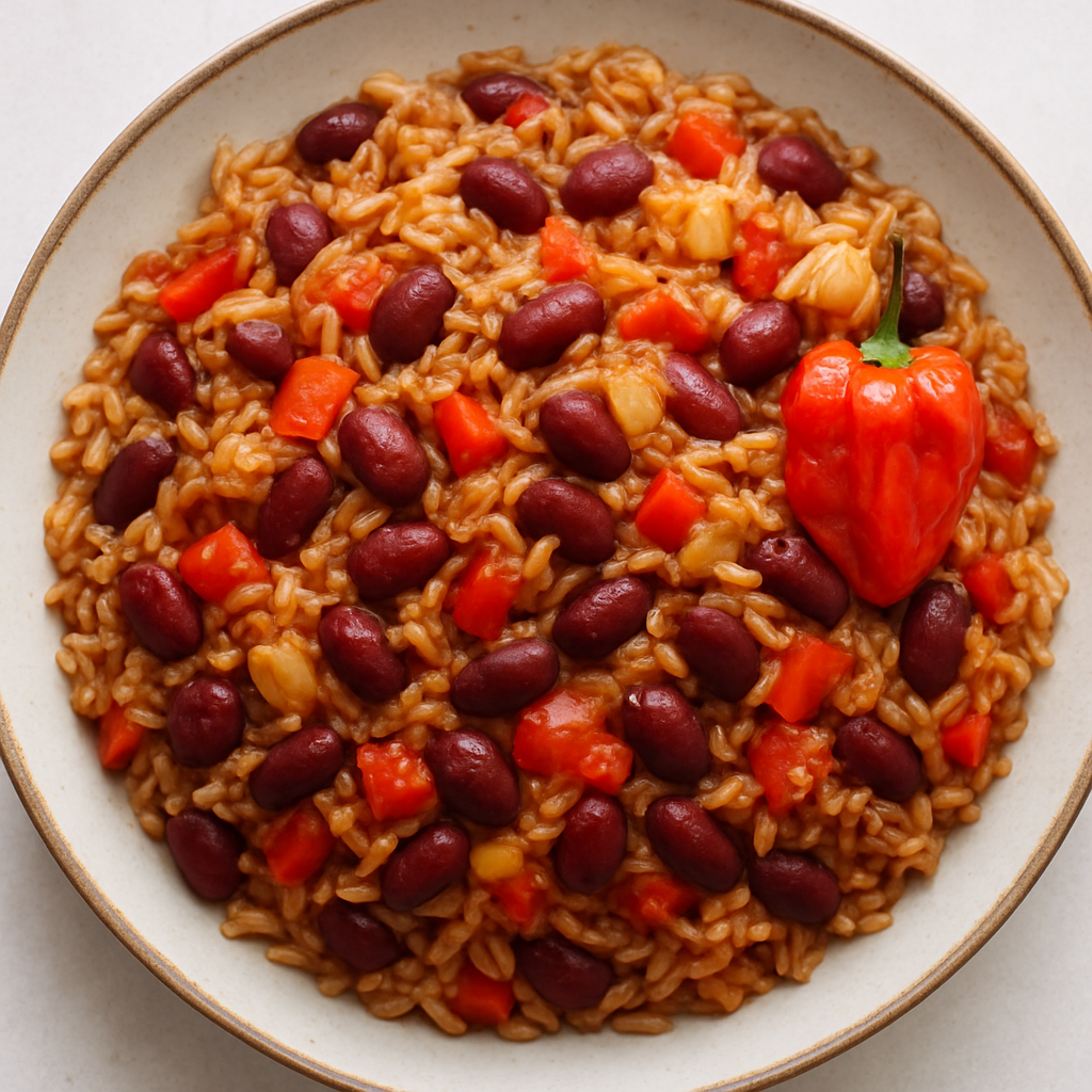 Spicy Rice with Beans