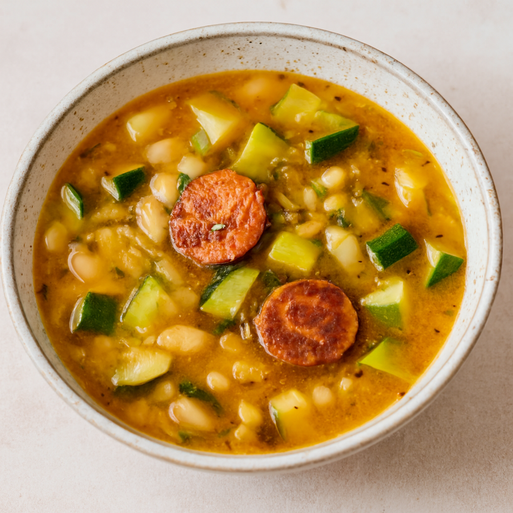Estofado Español de Alubias Blancas y Chorizo de Merche