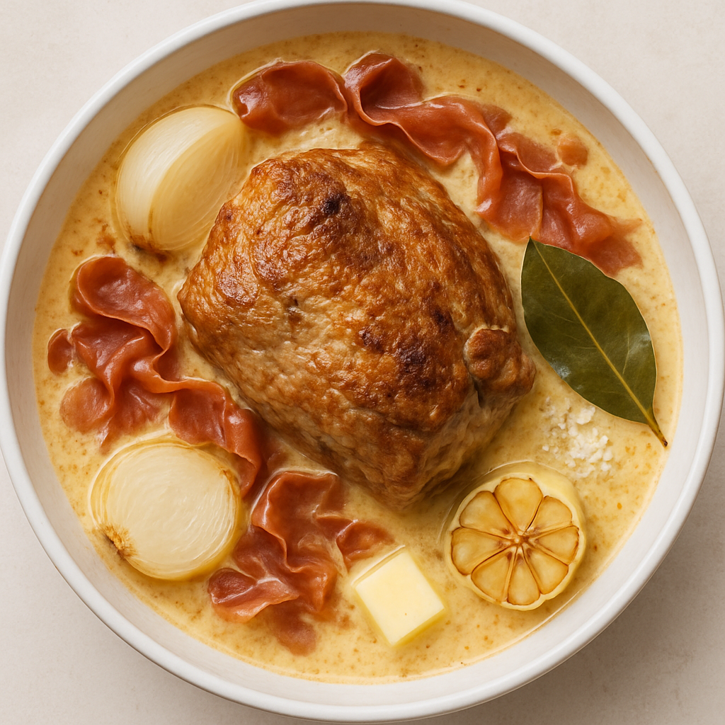 Pork Cooked in Milk