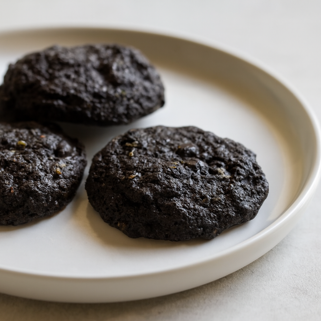 Coconut Oil Dark Chocolate Zucchini Cookies