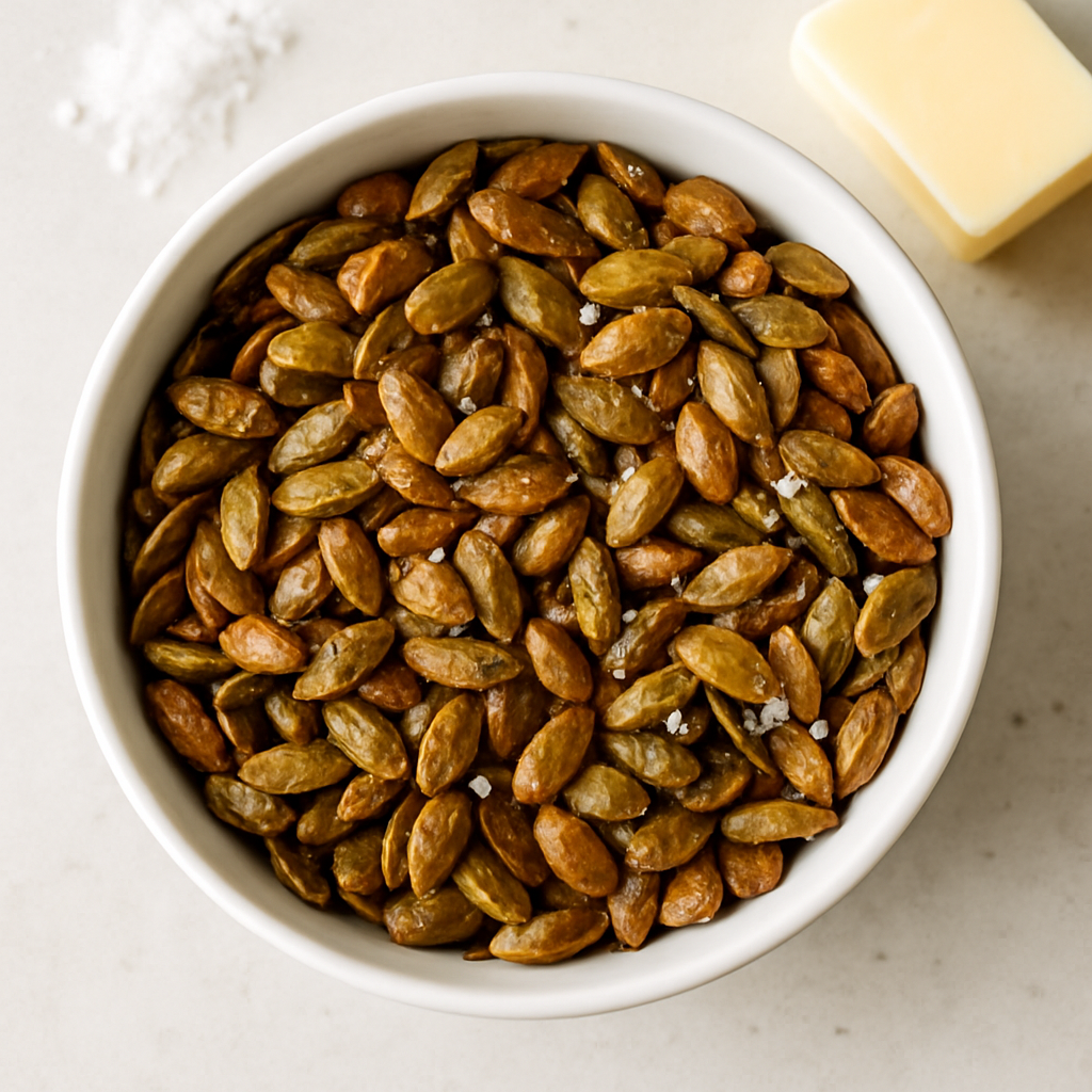 Salty Roasted Pumpkin Seeds
