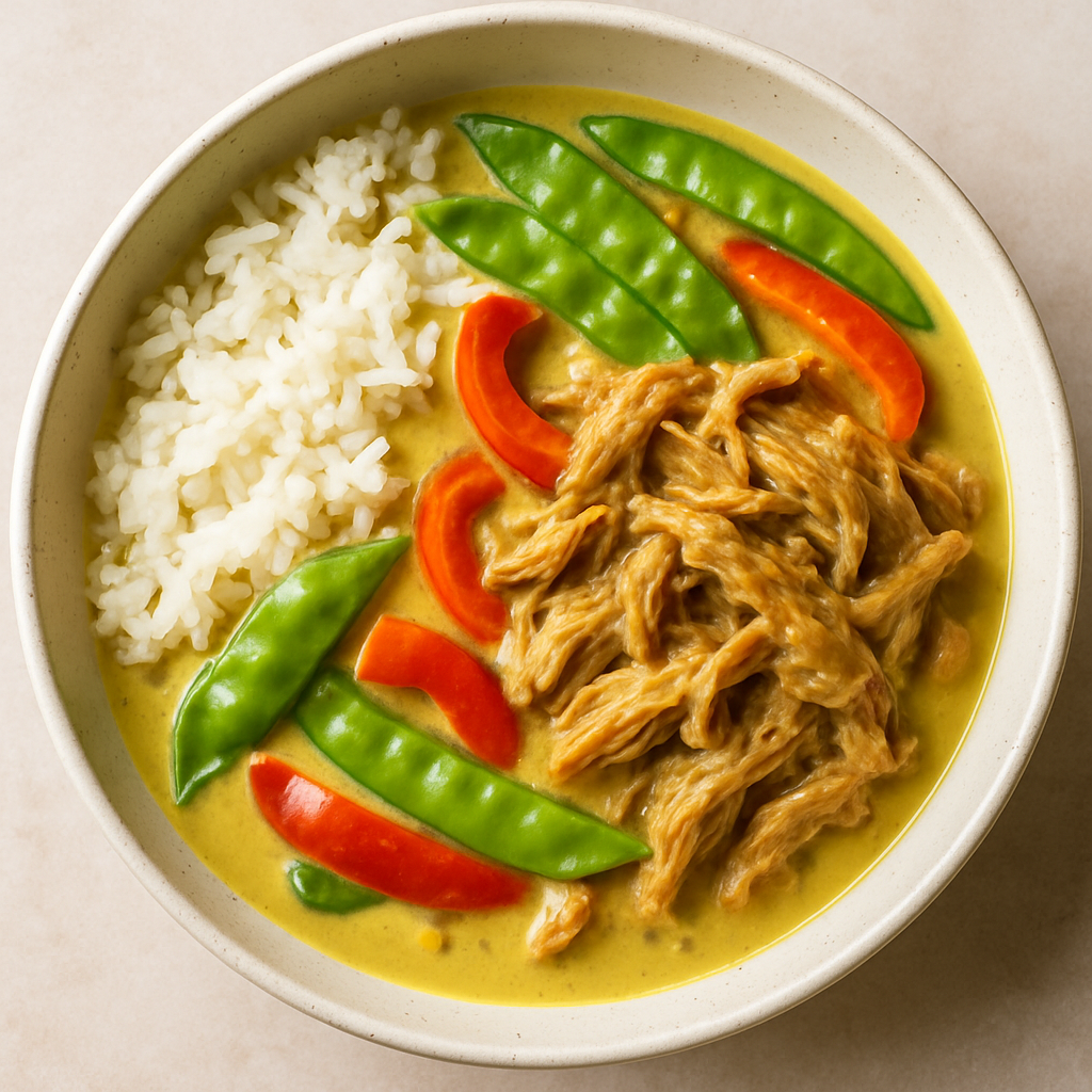 Thai Green Curry Pulled Pork Bowl