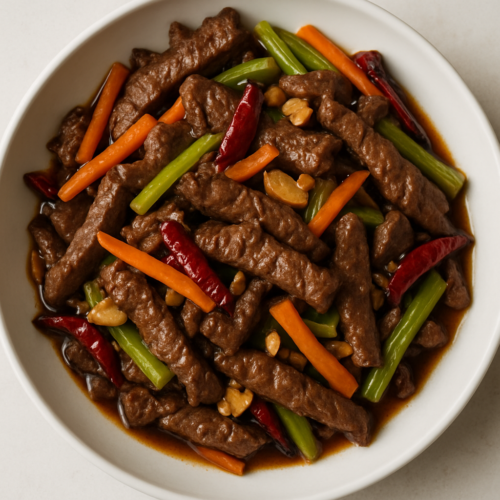 Carne de Res Salteada Picante