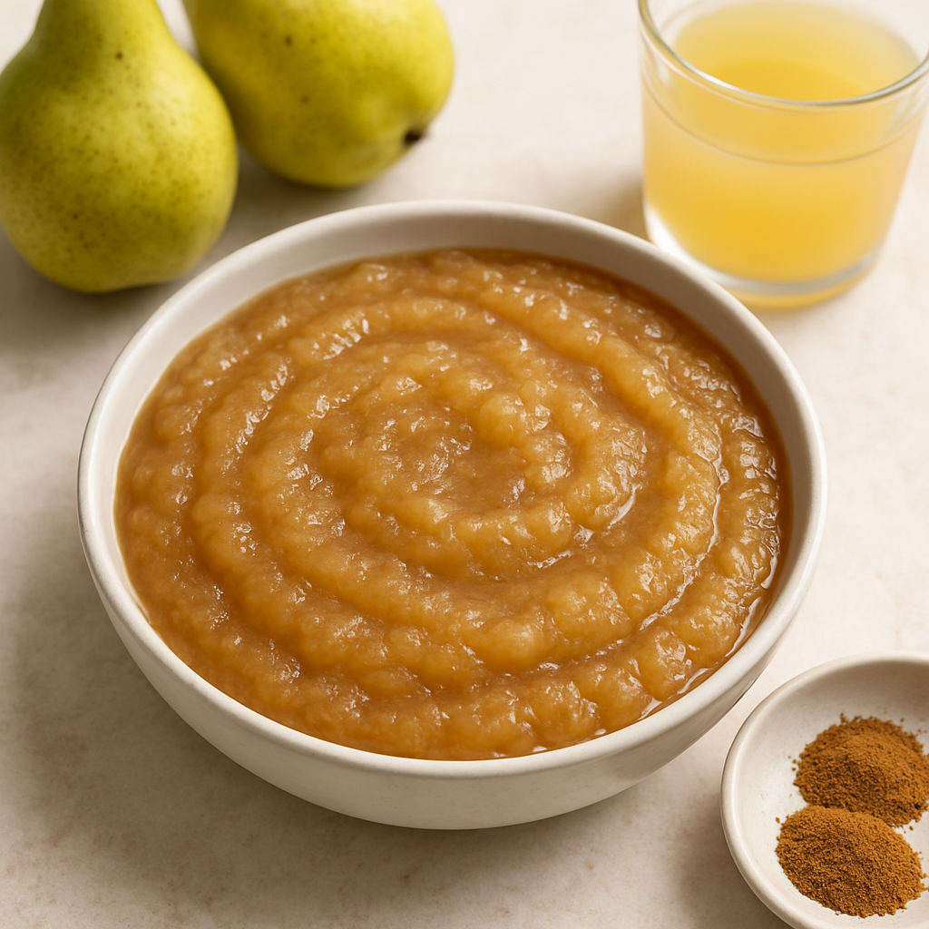 Pressure Cooker Pear Sauce